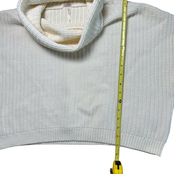 Free People | Sleeveless Sweater Cowl Neck | Cream | Size M - Picture 5 of 6